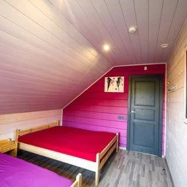 Anupro Vila miegamasis kuriame yra dvi 140cm lovos